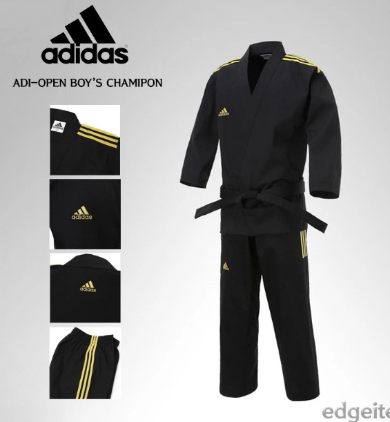 UNIFORME DE TAEKWONDO NEGRO